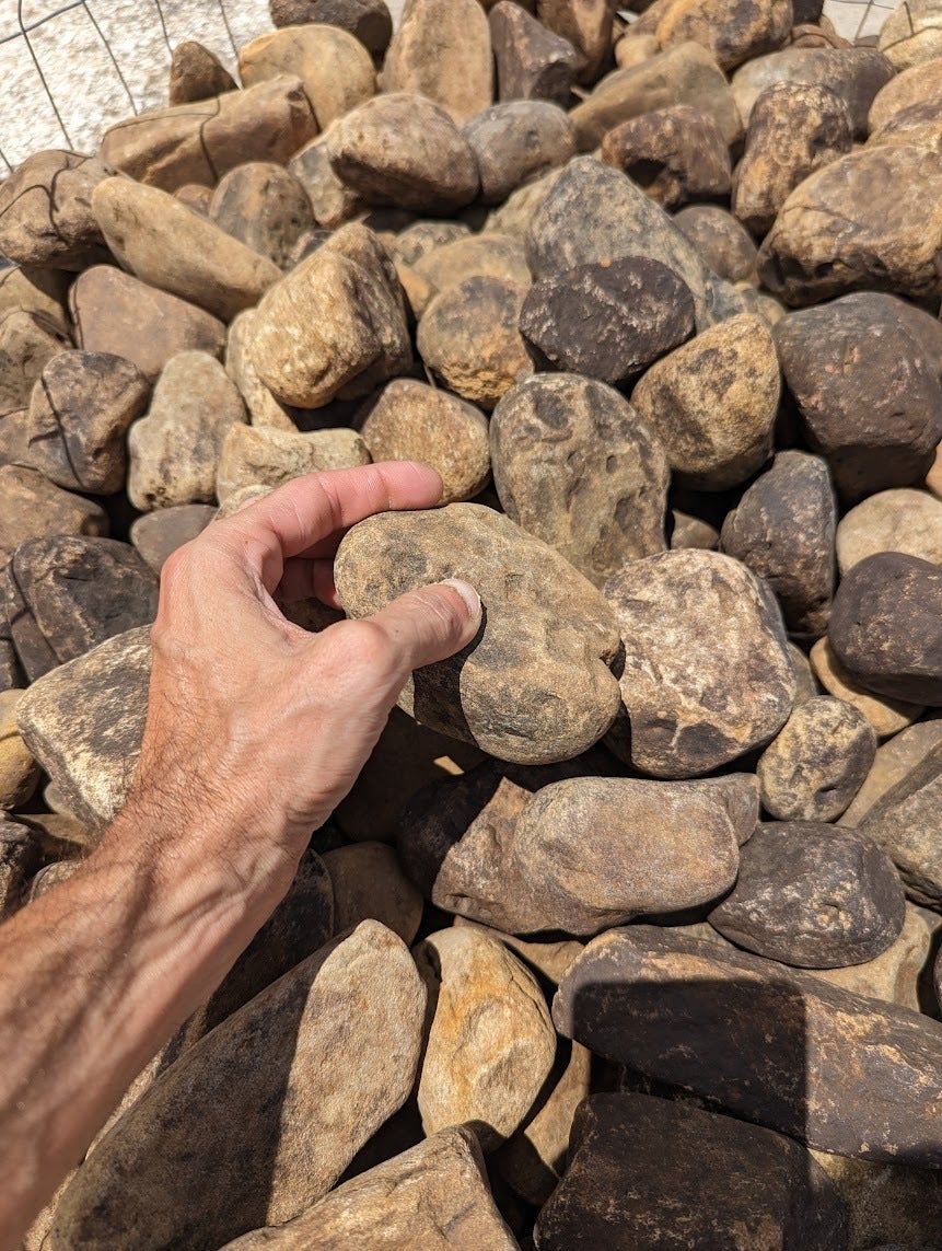 Indian Creek Pebbles | Quarry Land